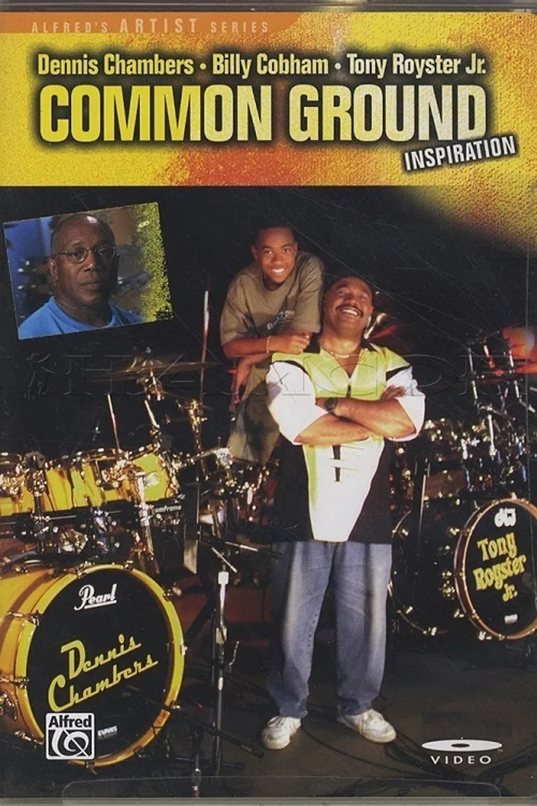 Common Ground Inspiration Drum DVD poster background