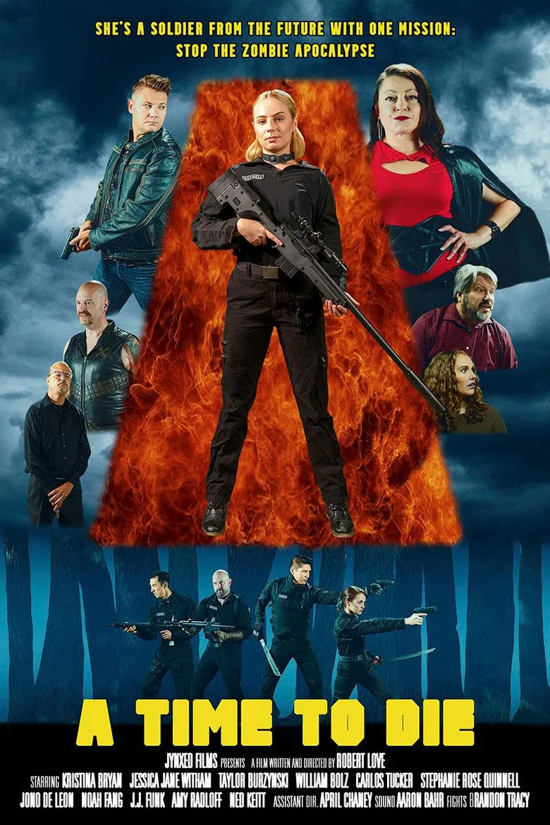 A Time To Die poster background