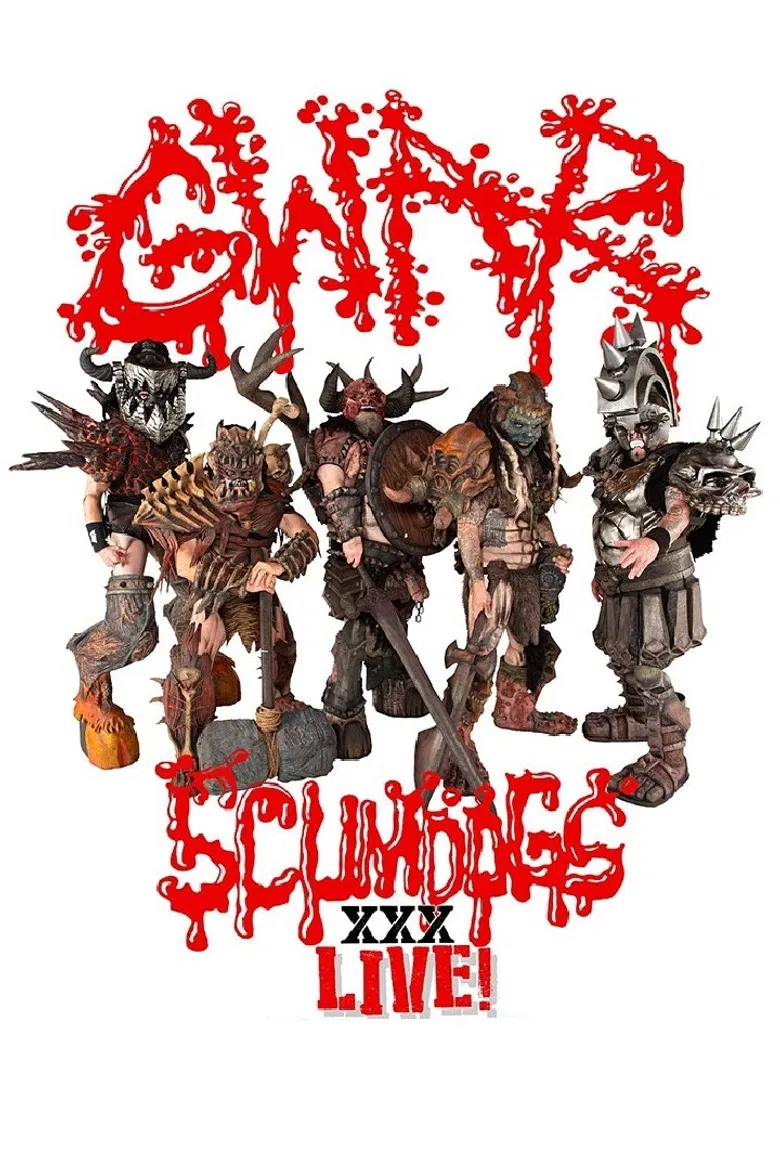 GWAR - Scumdogs XXX Live! The 30th Anniversary Reunion Show poster background