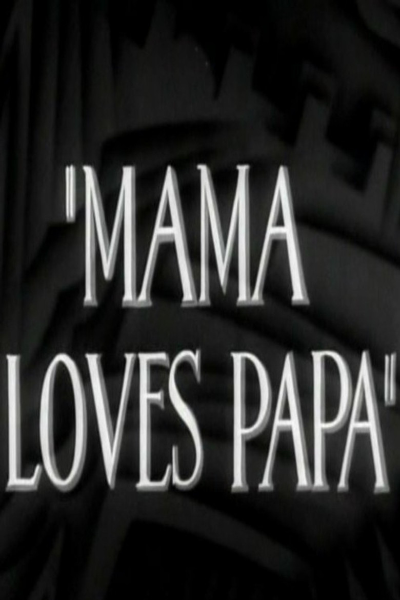 Mama Loves Papa poster background