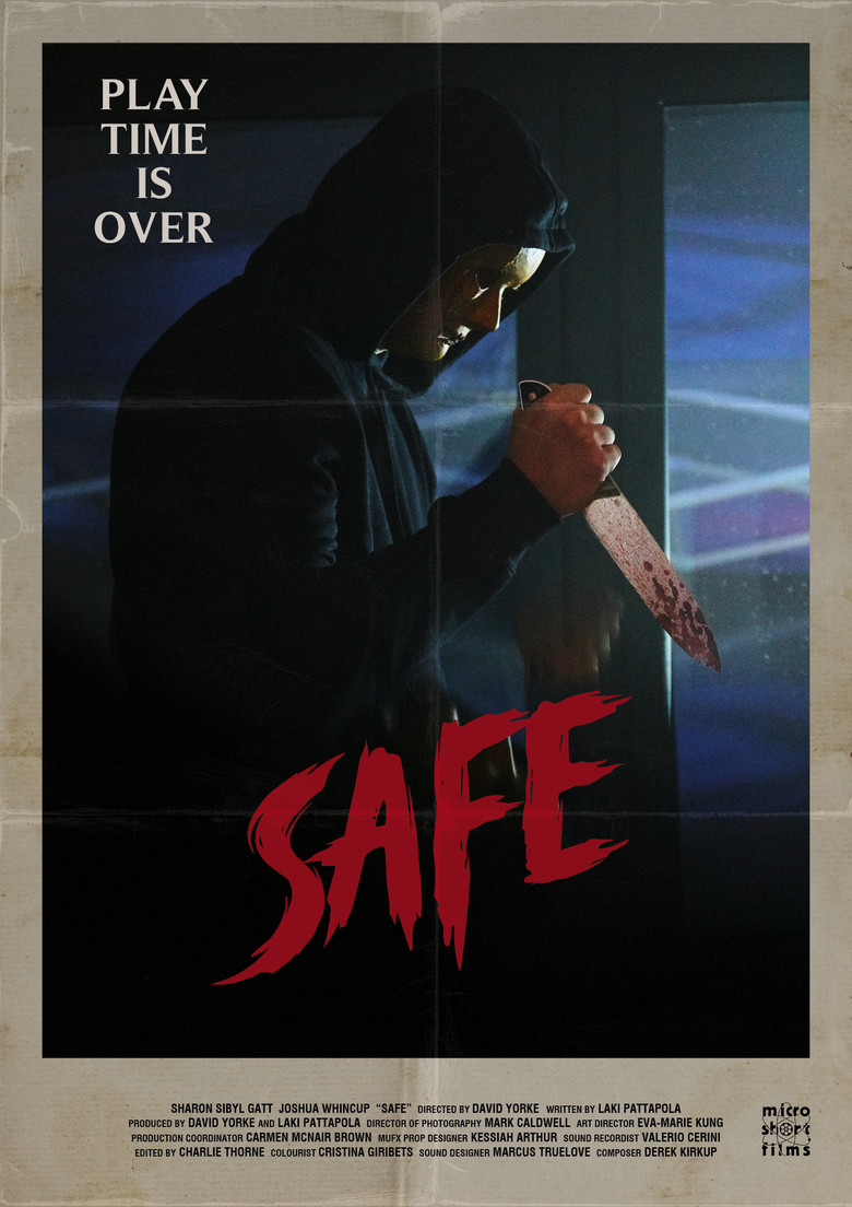 Safe poster background