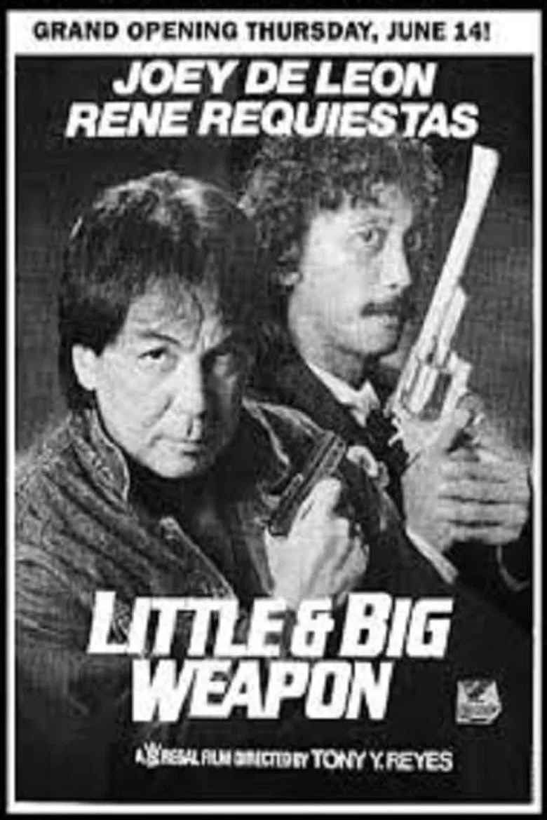 Little & Big Weapon poster background