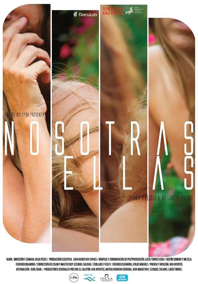 Nosotras/Ellas poster background