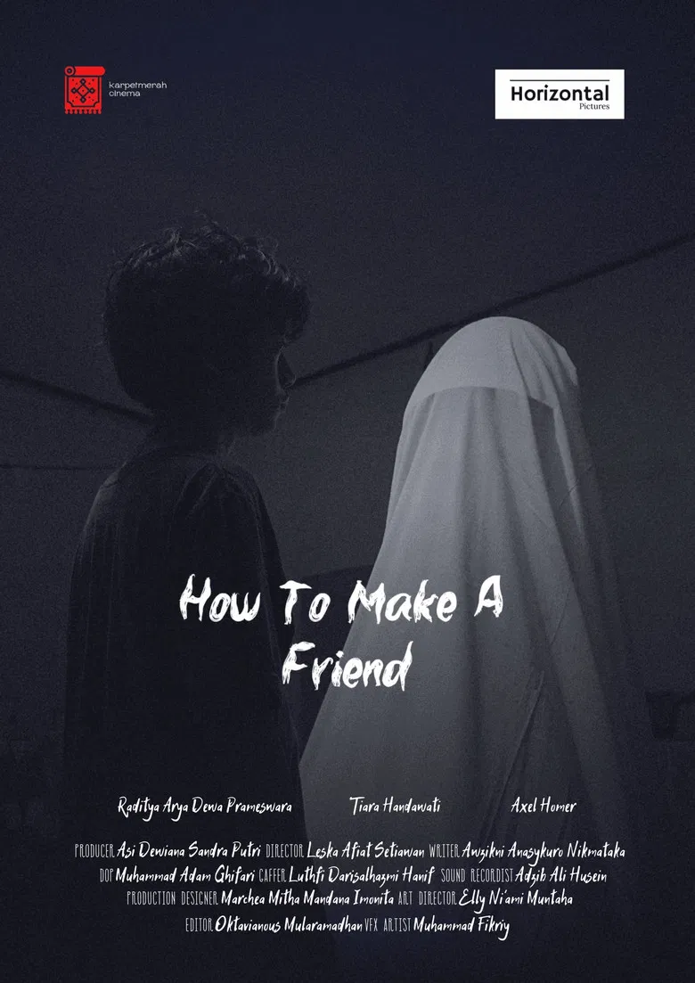 HOW TO MAKE A FRIEND poster background