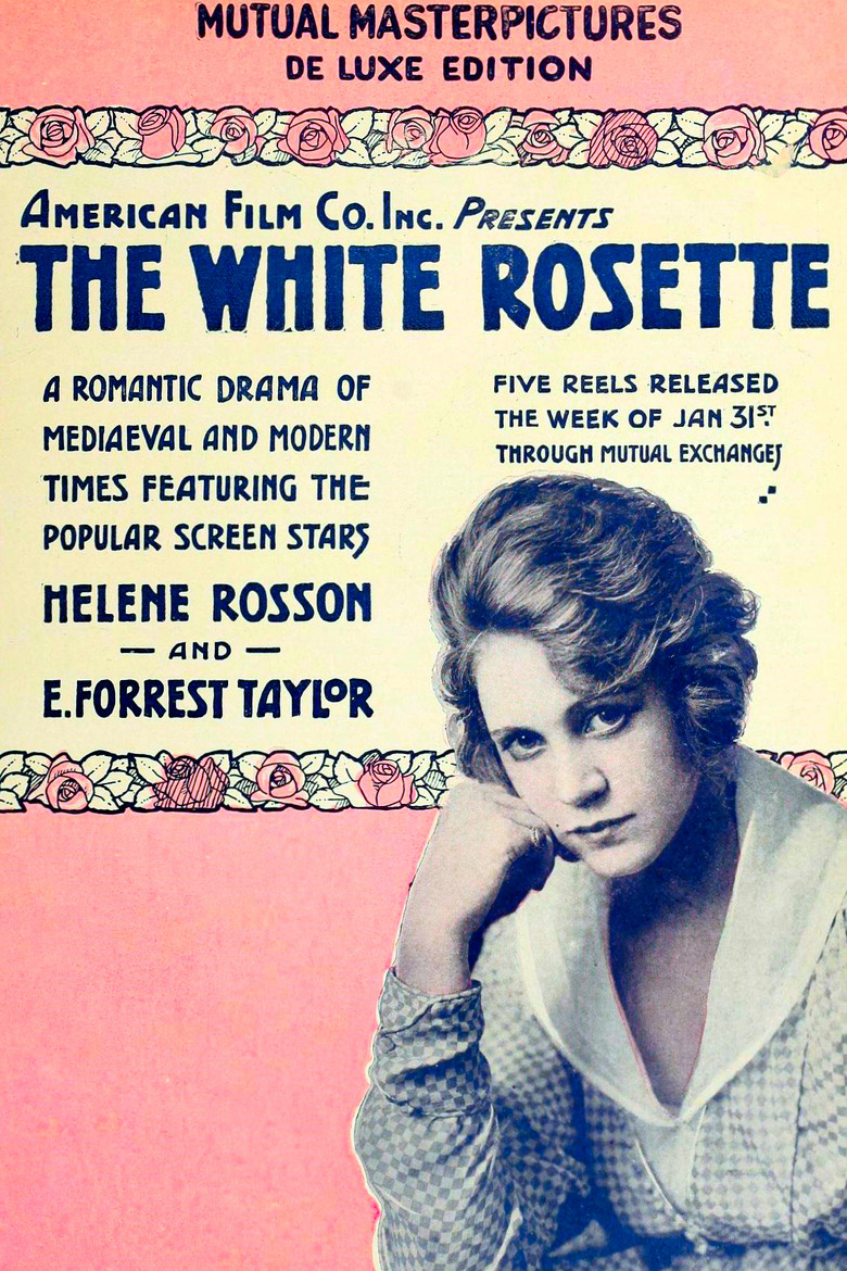The White Rosette poster background