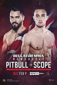 Bellator Newcastle: Pitbull vs. Scope poster background