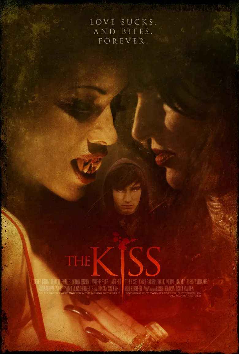 The Kiss poster background