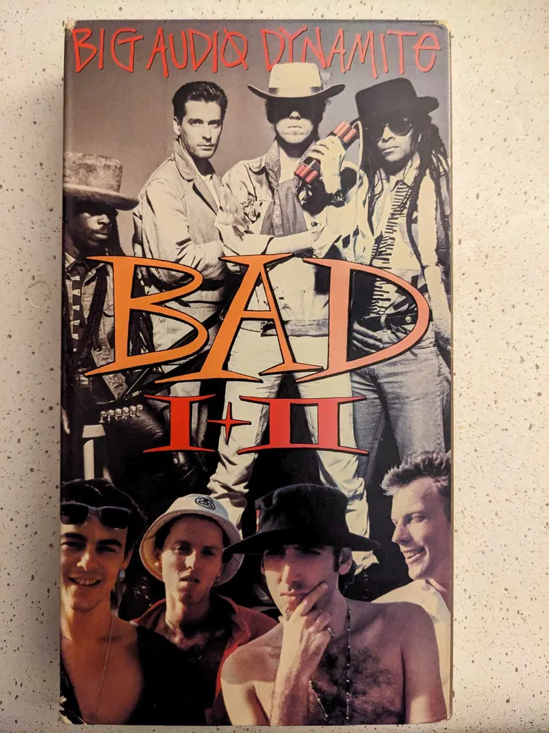 BAD I+II poster background