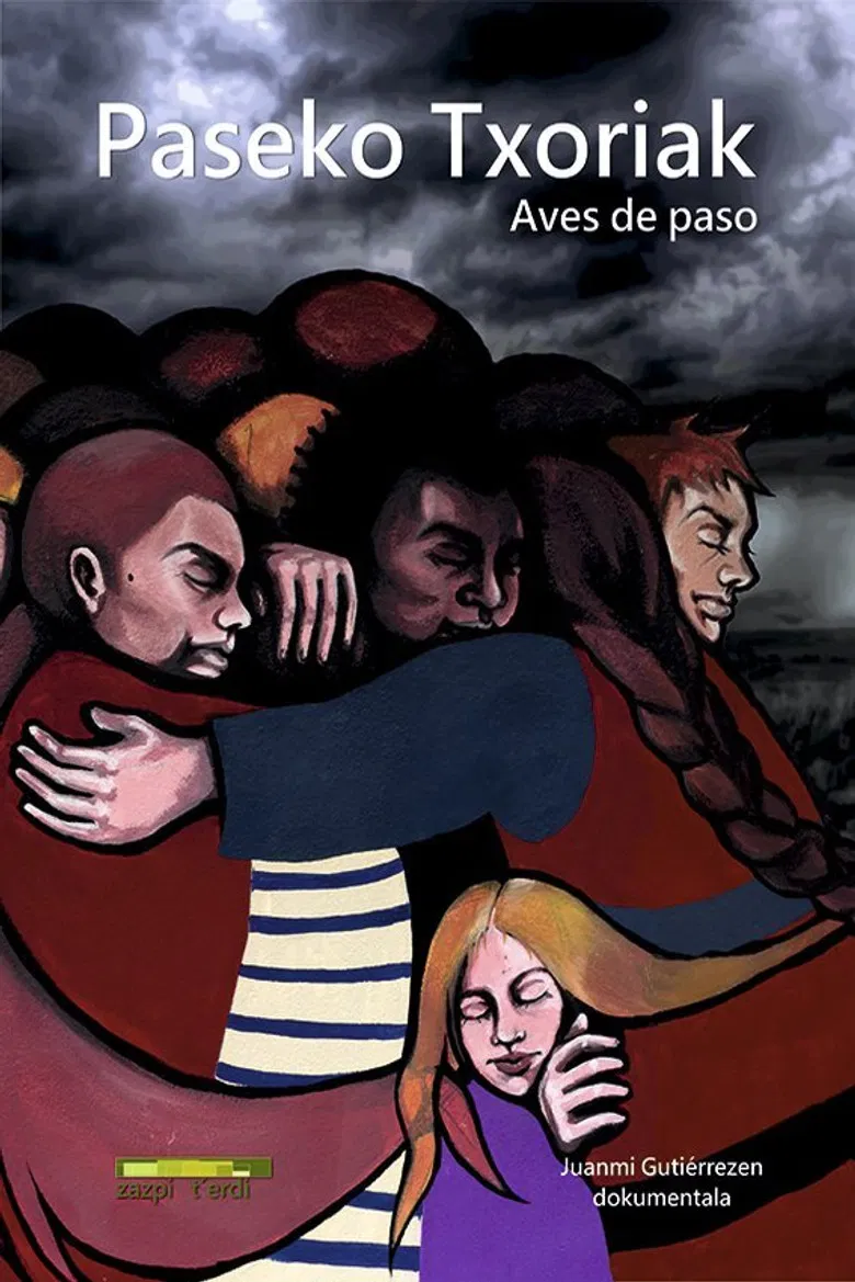 Paseko txoriak poster background