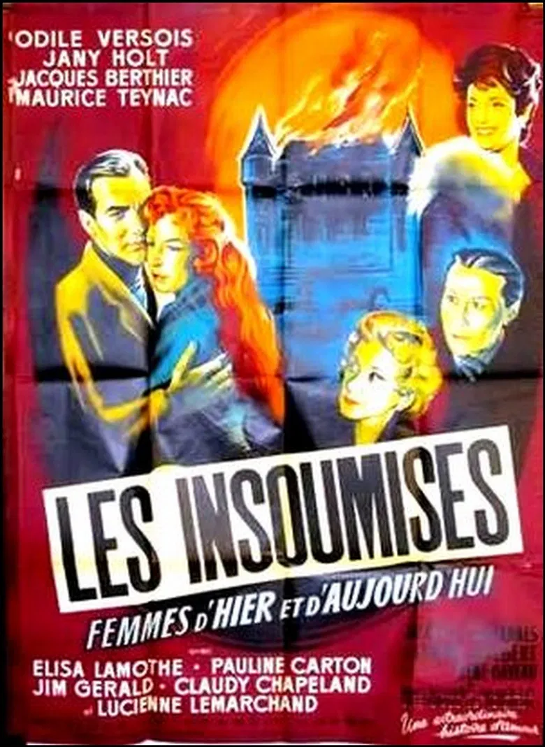 Les insoumises poster background