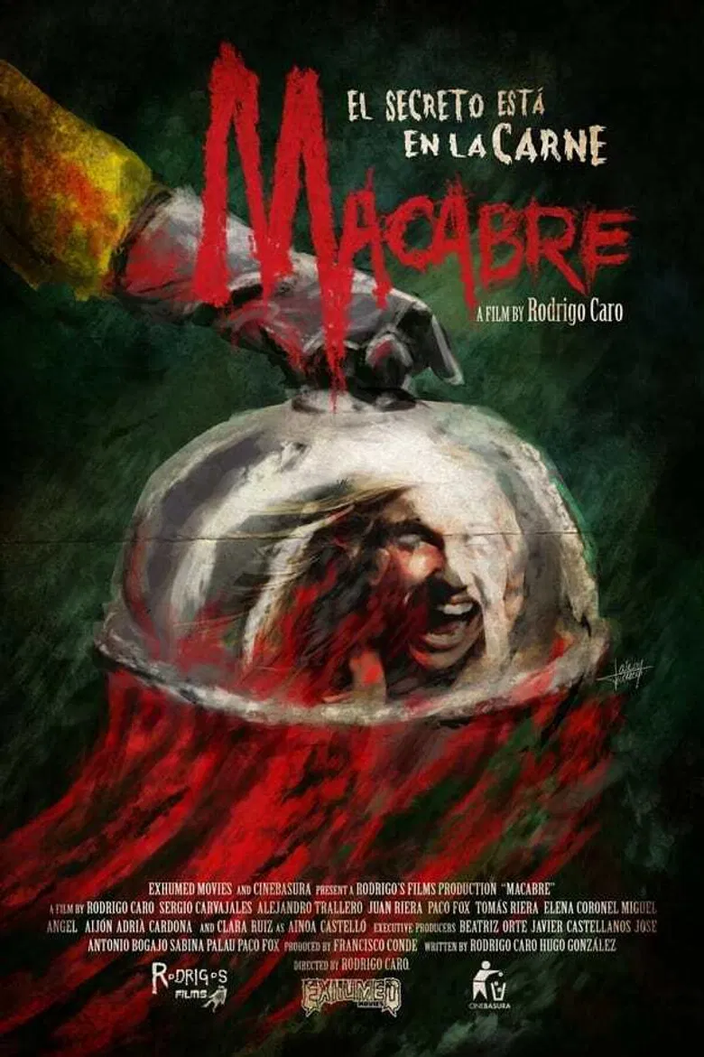 Macabre poster background