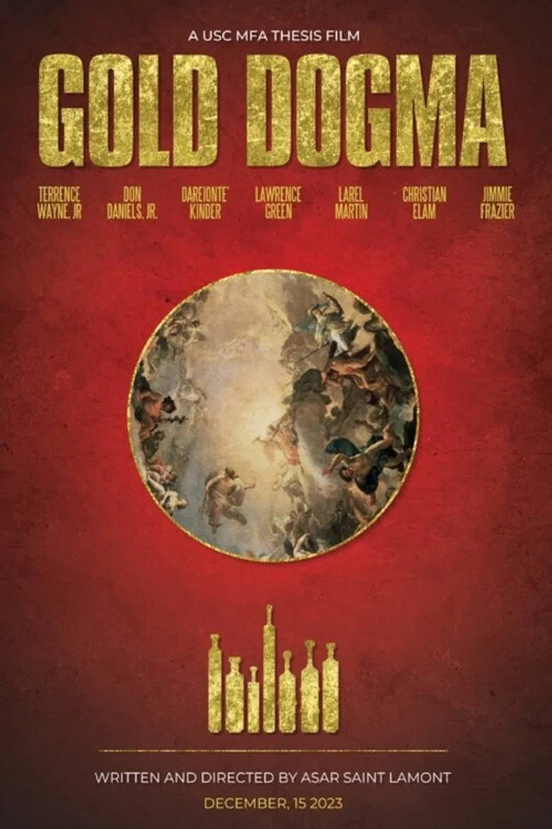 Gold Dogma poster background