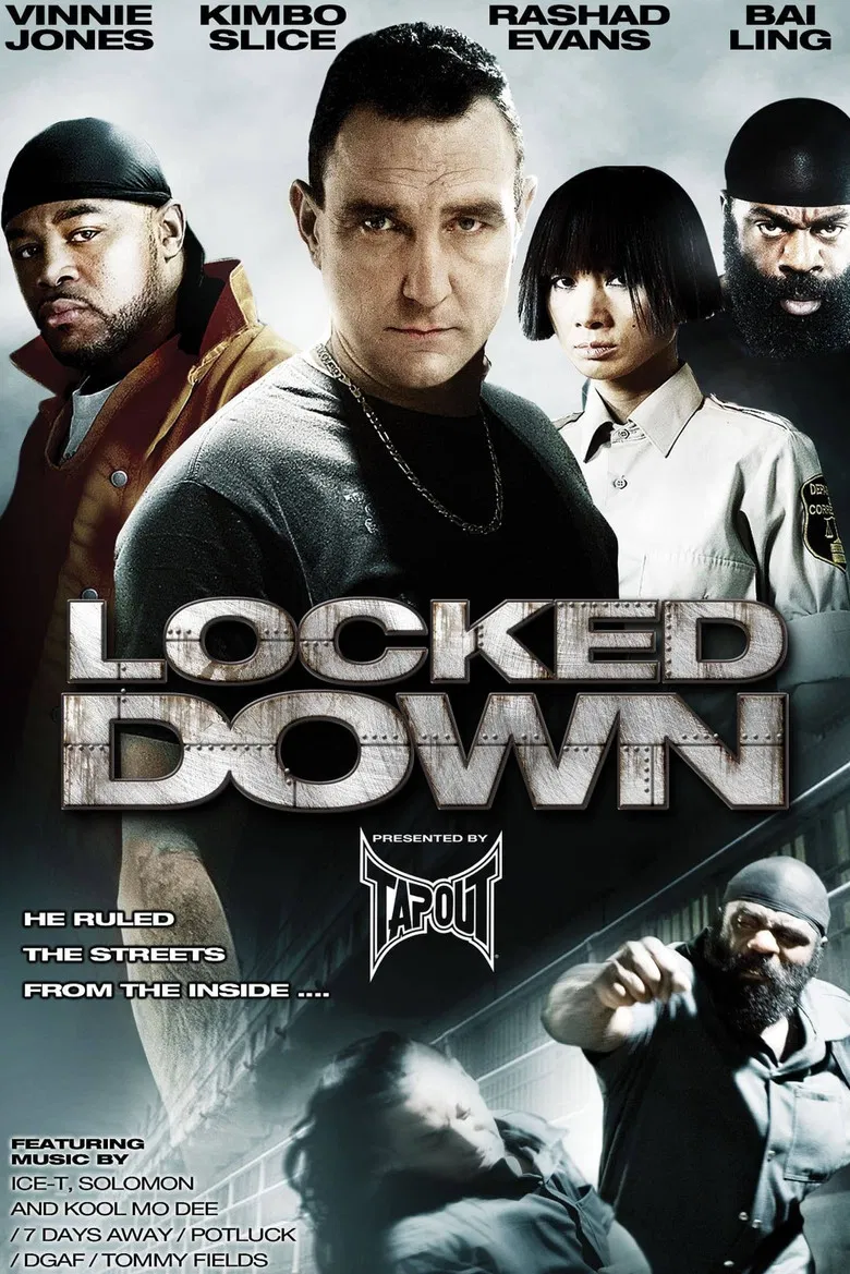 Locked Down poster background