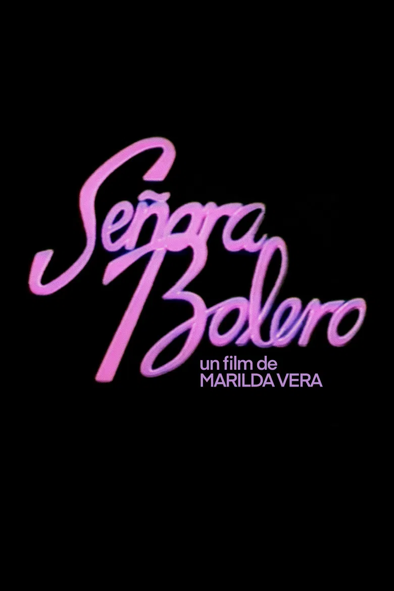 Señora Bolero poster background
