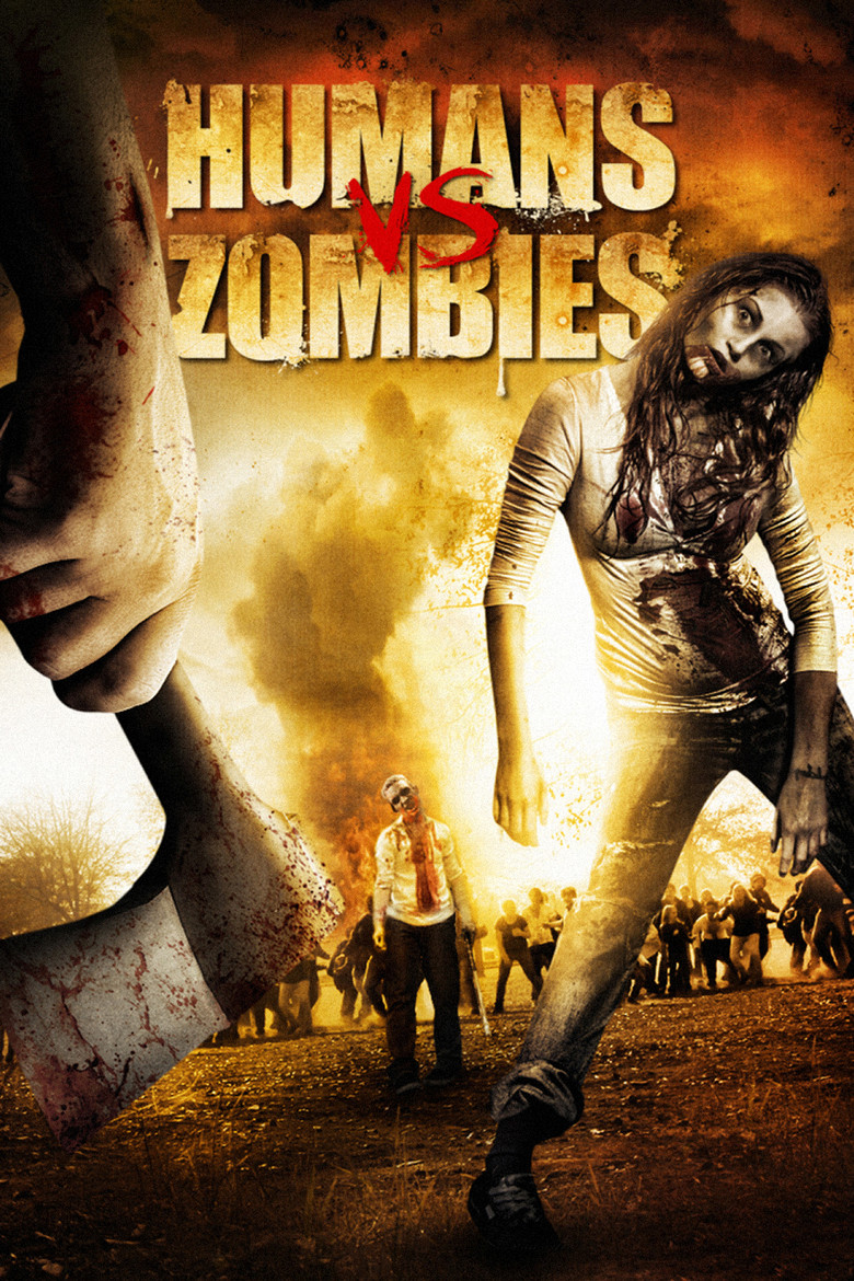 Humans vs Zombies poster background