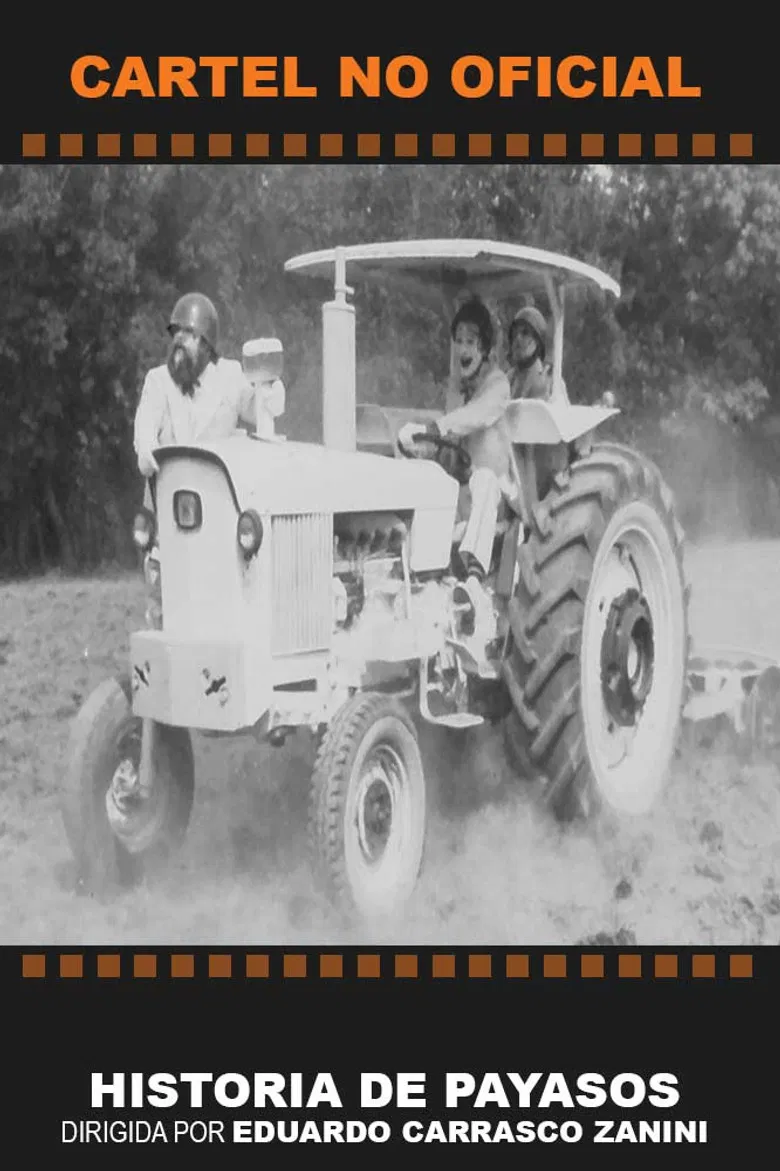 Historia de payasos poster background