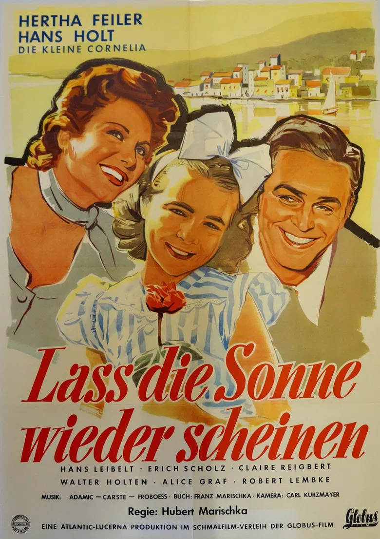 Laß die Sonne wieder scheinen poster background