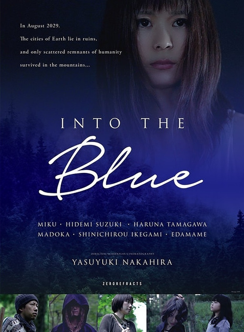 Into the Blue poster background