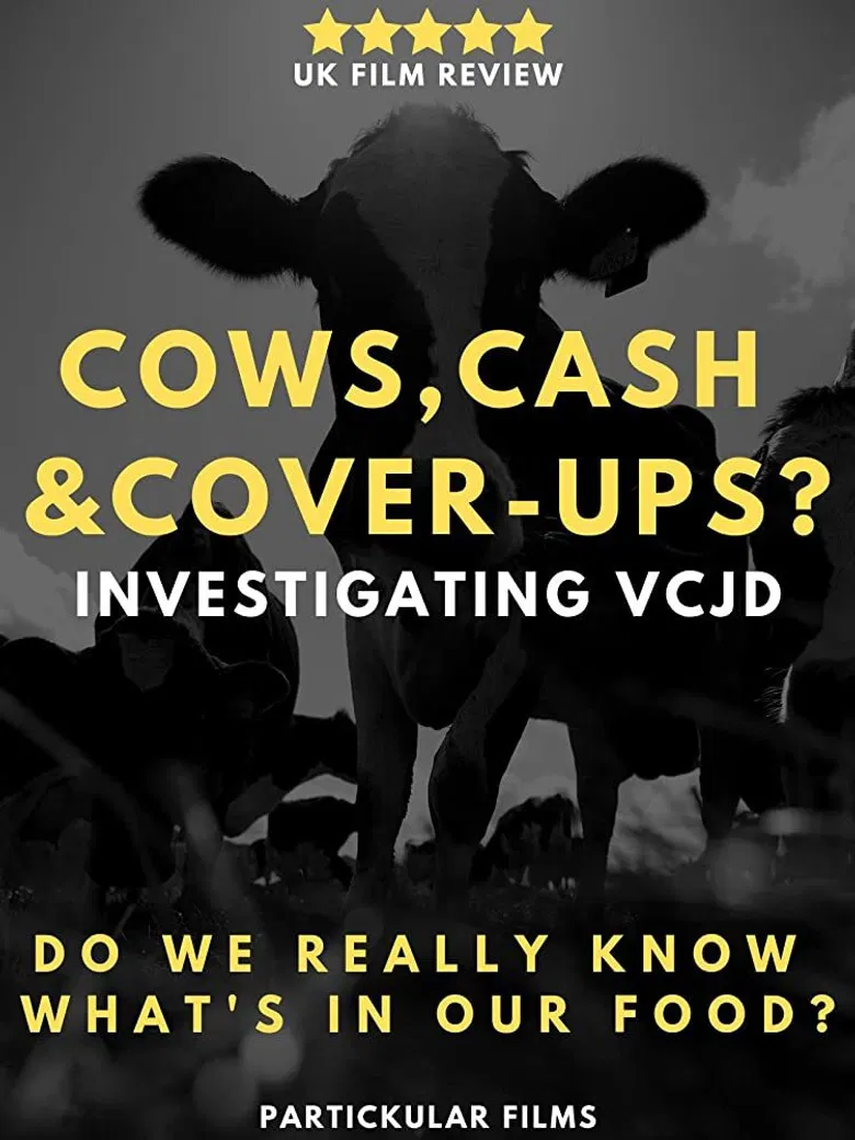 Cows, Cash & Cover-ups? Investigating VCJD poster background