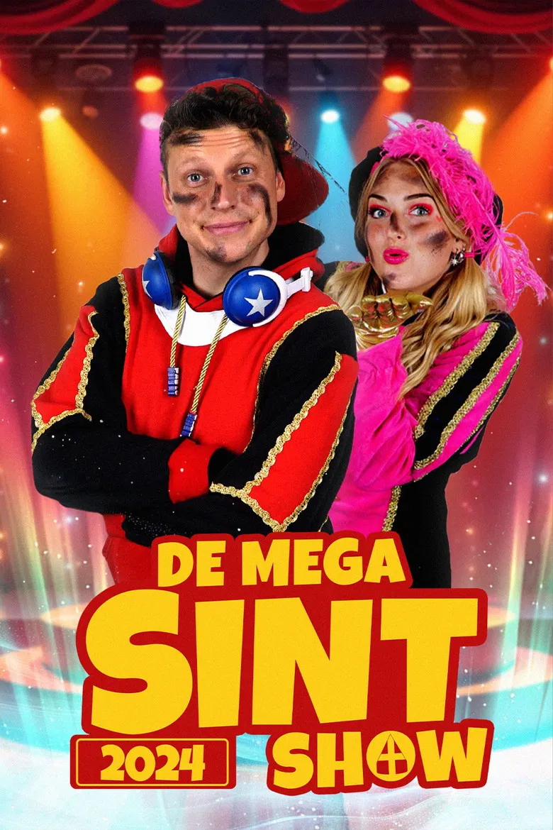 De Mega Sint Show 2024 poster background