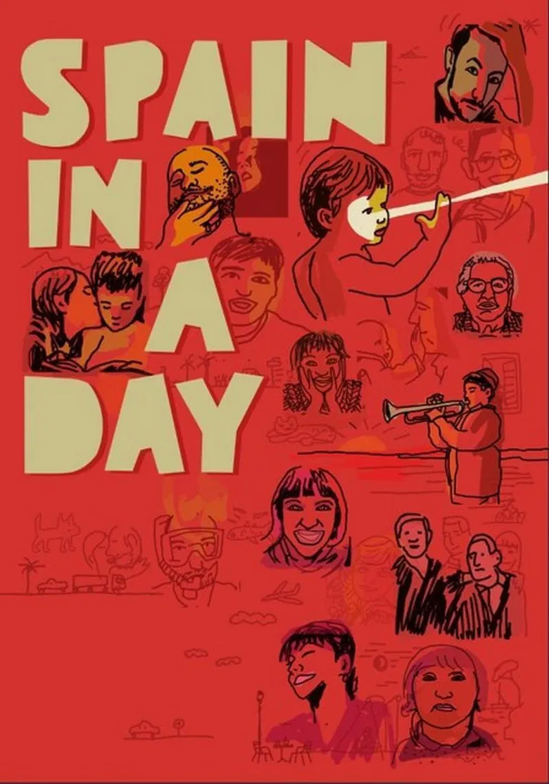 Spain in a Day poster background