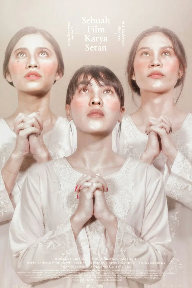 A Film By Satan (Or Satanic Ceremony in a Cadaveric Madness) poster background