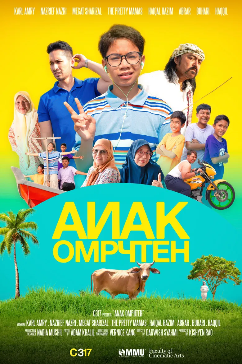Anak Omputeh poster background