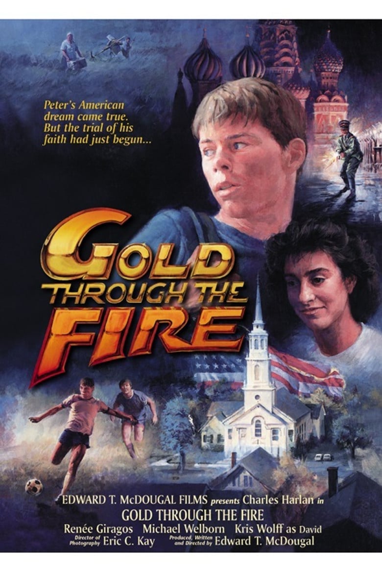 Gold Through the Fire poster background