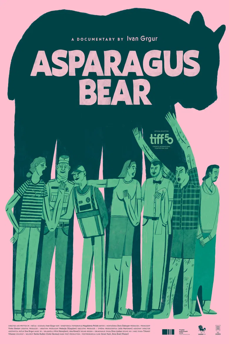 Asparagus Bear poster background