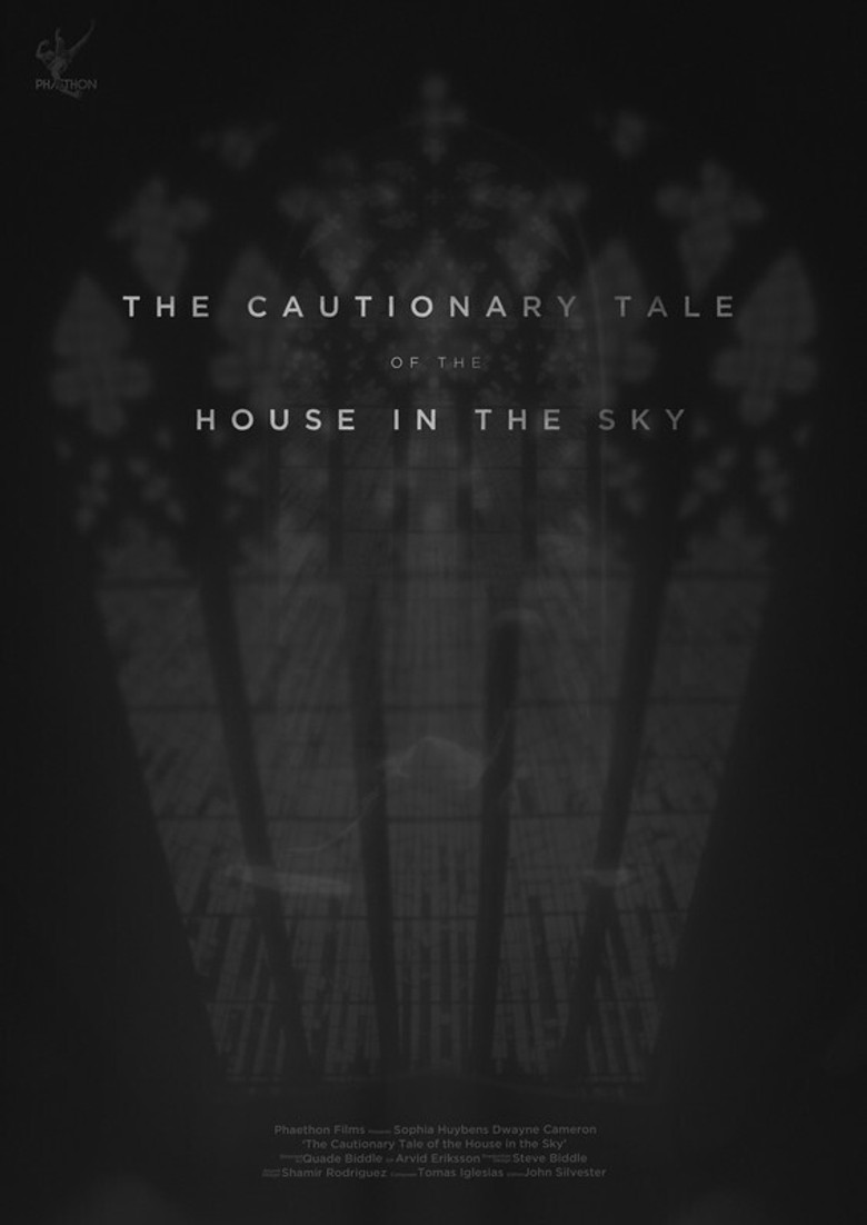 The Cautionary Tale of The House in The Sky poster background