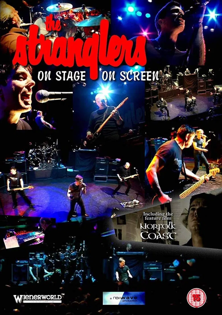 The Stranglers: On Stage On Screen poster background