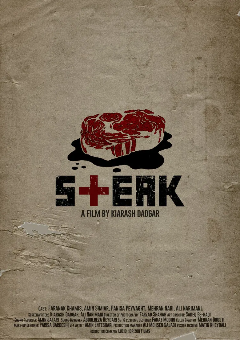The Steak poster background