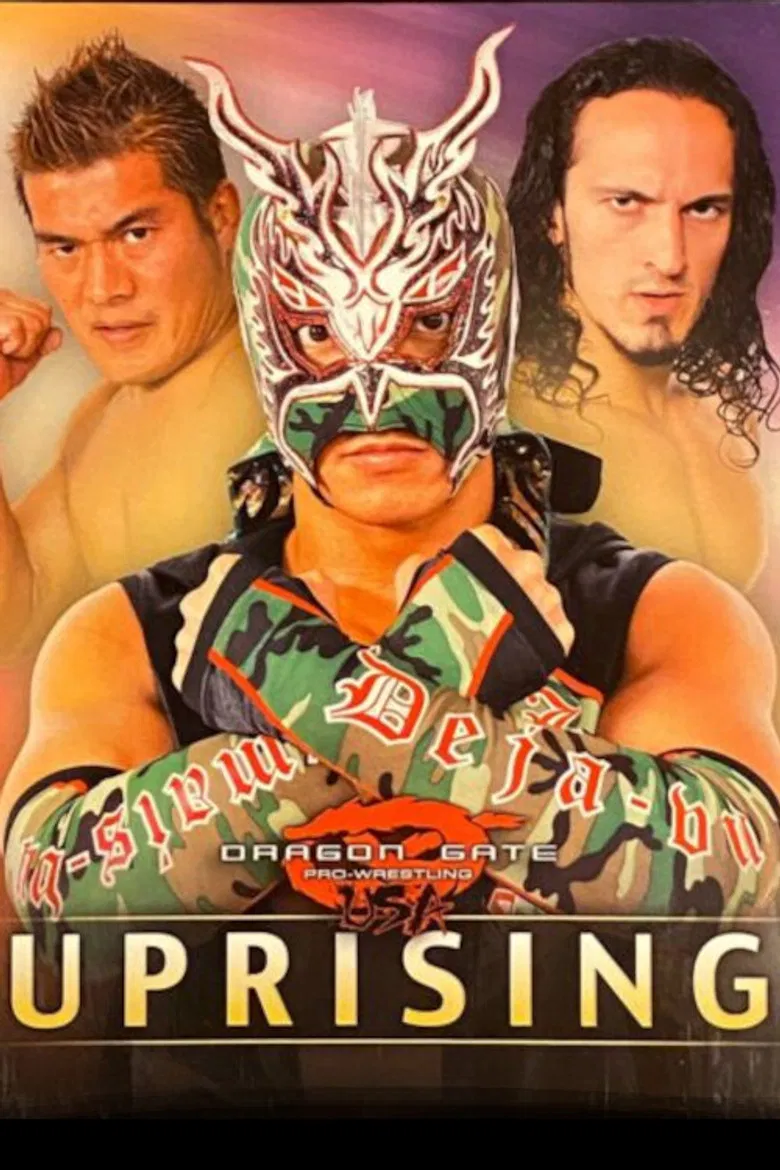 Dragon Gate USA: Uprising poster background
