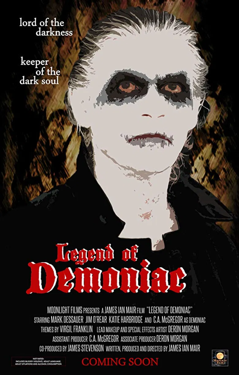 Legend of Demoniac poster background
