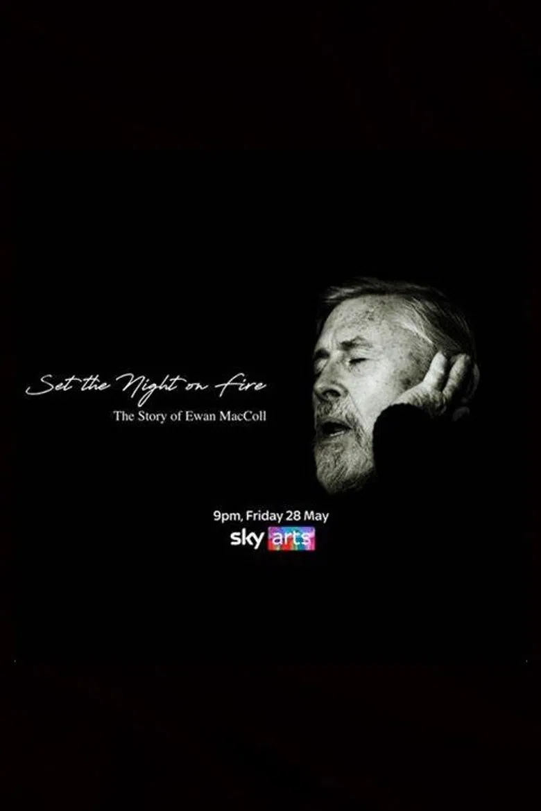 Set the Night on Fire: The Story of Ewan MacColl poster background