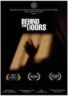 Behind the Doors poster background