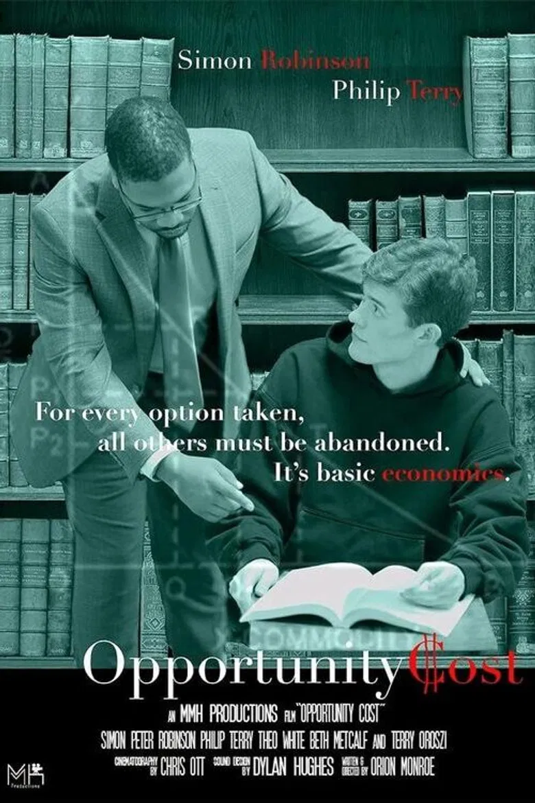 Opportunity Cost poster background