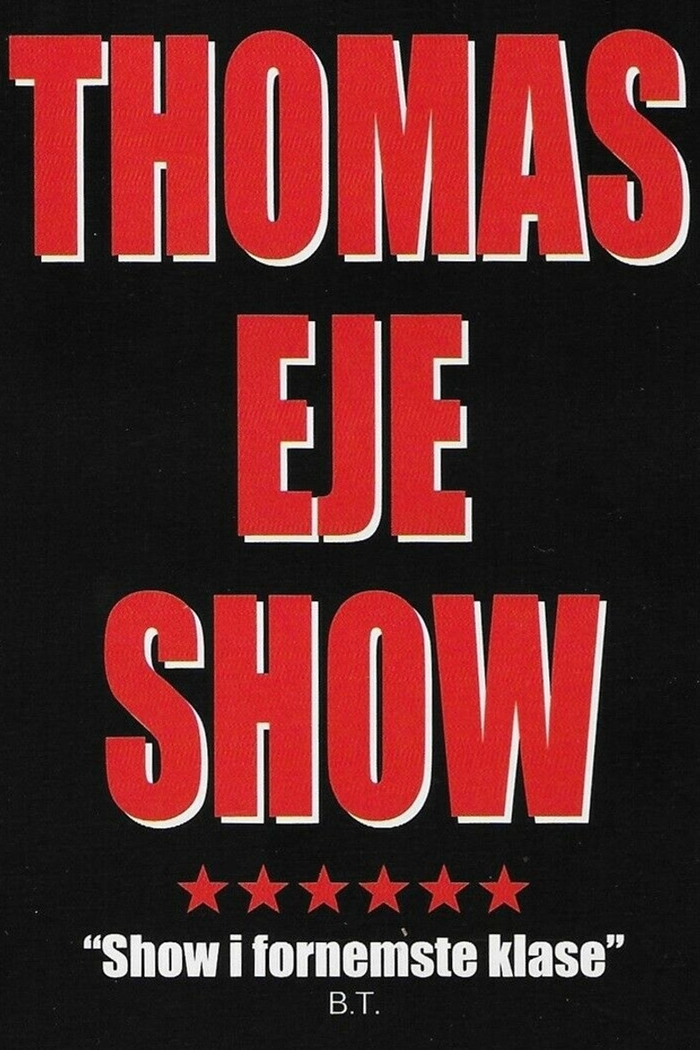 Thomas Eje show poster background