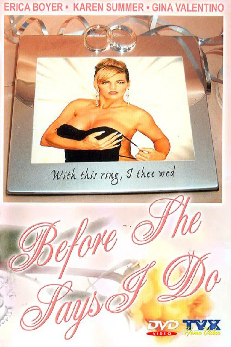Before She Says 'I Do' poster background
