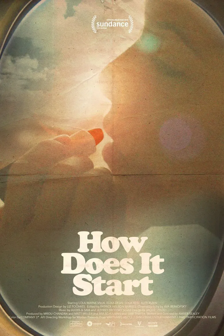 How Does It Start poster background
