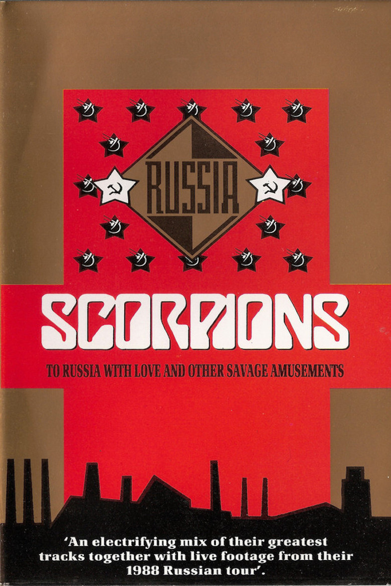 Scorpions - To Russia With Love and Other Savage Amusements poster background