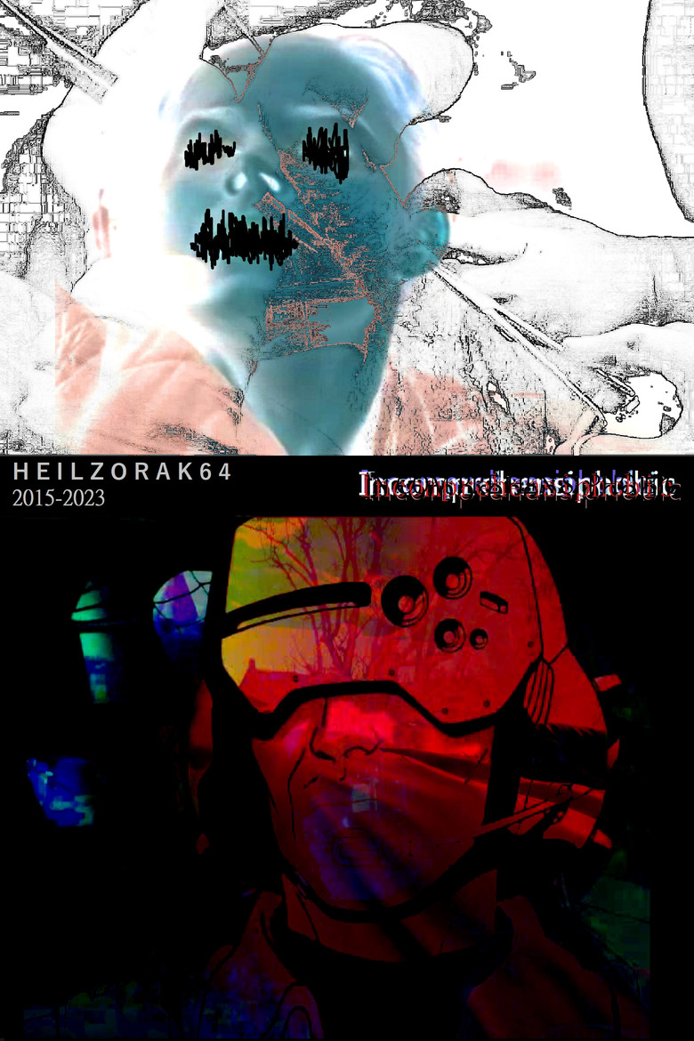 INCOMPREHENSIPHOBIC poster background