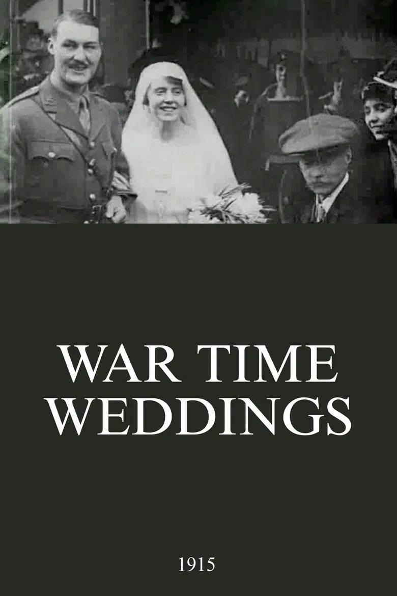 War Time Weddings poster background