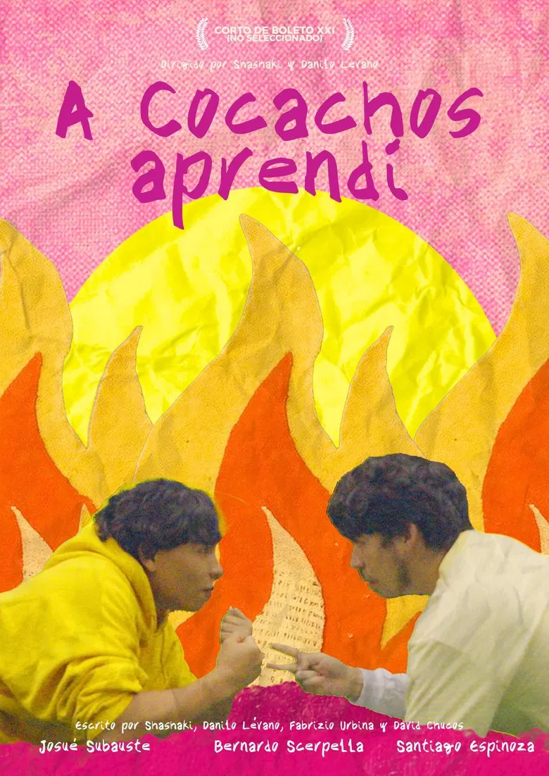 A cocachos aprendí poster background