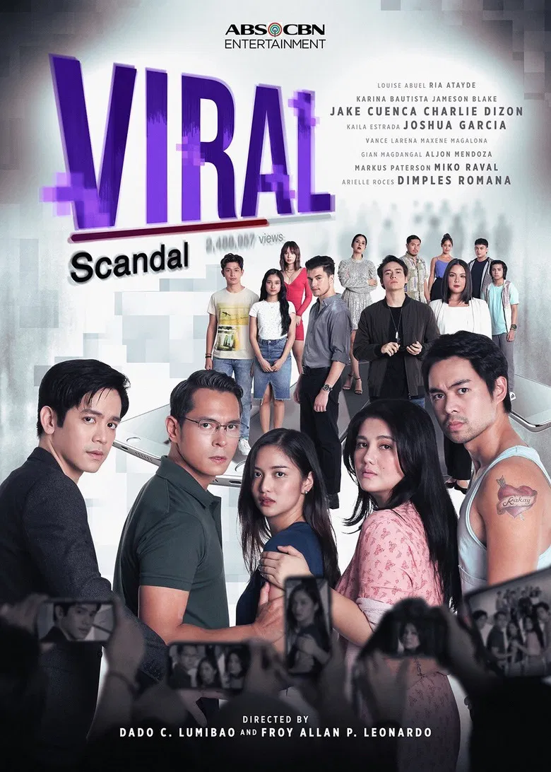 Viral Scandal poster background