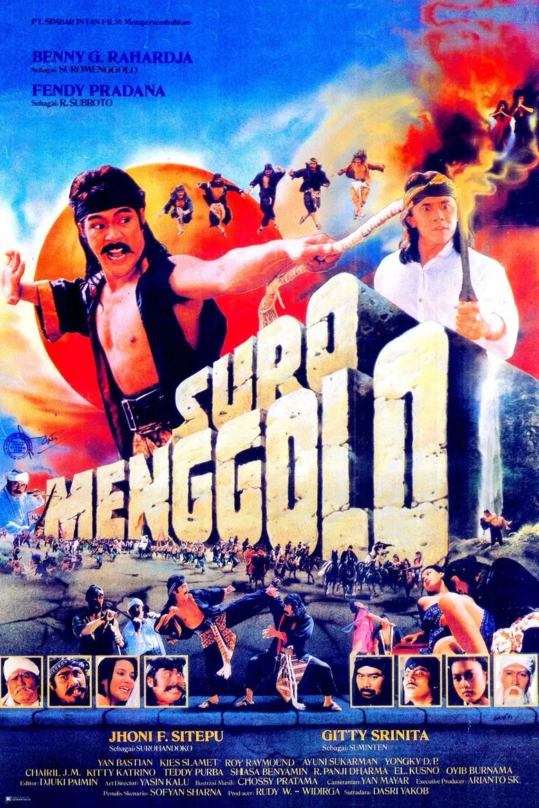 Suromenggolo poster background