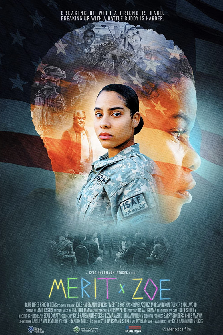 Merit x Zoe poster background