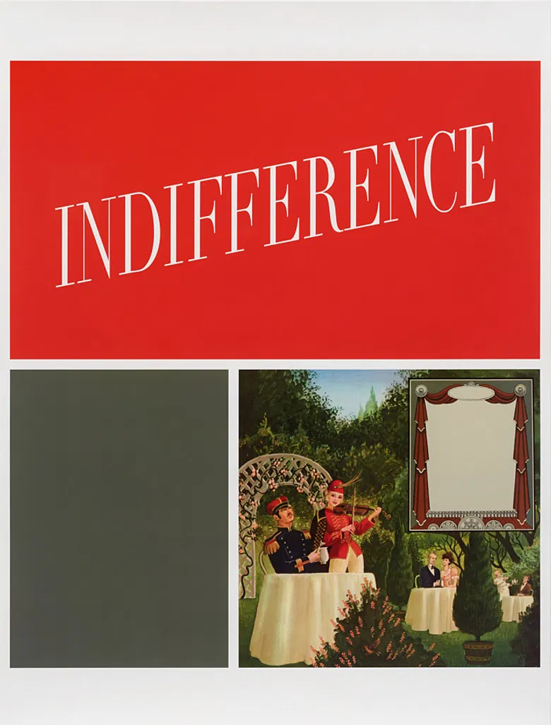 Indifference poster background