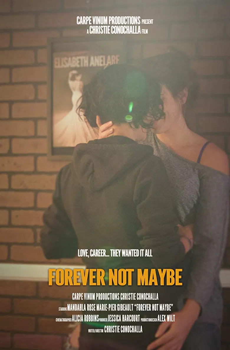 Forever Not Maybe poster background