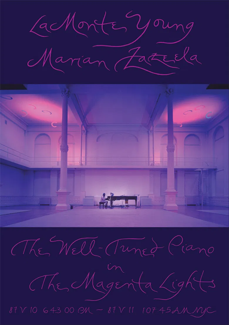 The Well-Tuned Piano in the Magenta Lights poster background